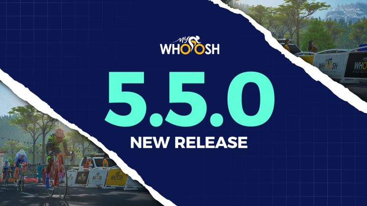 MyWhoosh 5.5.0 — Deeper Insights, Smarter Races, and a Whole New World